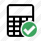 Calculator Ok Icon