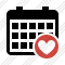 Calendar Favorites Icon