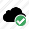 Cloud Ok Icon