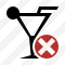 Cocktail Cancel Icon