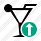 Cocktail Upload Icon