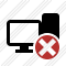 Computer Cancel Icon