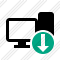 Computer Download Icon