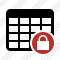 Database Table Lock Icon