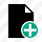 Document Blank Add Icon