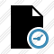 Document Blank Clock Icon