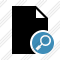 Document Blank Search Icon