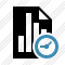 Document Chart Clock Icon