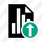 Document Chart Upload Icon