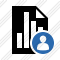 Document Chart User Icon