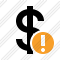 Dollar Warning Icon