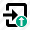 Enter Upload Icon