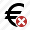 Euro Cancel Icon