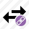 Exchange Horizontal Link Icon