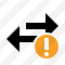 Exchange Horizontal Warning Icon