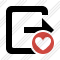 Exit Favorites Icon