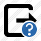 Exit Help Icon