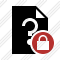 File Help Lock Icon