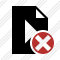 File Movie Cancel Icon