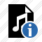 File Music Information Icon