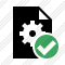 File Settings Ok Icon