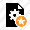 File Settings Star Icon