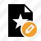 File Star Edit Icon