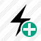 Flash Add Icon