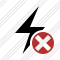 Flash Cancel Icon