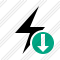 Flash Download Icon