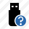 Flash Drive Help Icon