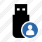 Flash Drive User Icon