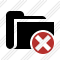 Folder Cancel Icon