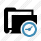 Folder Documents Clock Icon