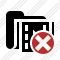 Folder Movie Cancel Icon