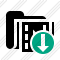 Folder Movie Download Icon