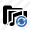 Folder Music Refresh Icon