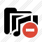 Folder Music Stop Icon