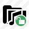 Folder Music Unlock Icon