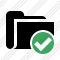 Folder Ok Icon