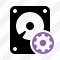 Hard Drive Settings Icon