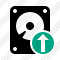 Hard Drive Upload Icon