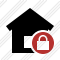 Home Lock Icon
