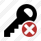 Key Cancel Icon