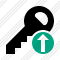 Key Upload Icon