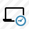 Laptop Clock Icon