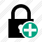 Lock Add Icon