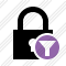 Lock Filter Icon