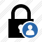Lock User Icon