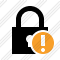 Lock Warning Icon